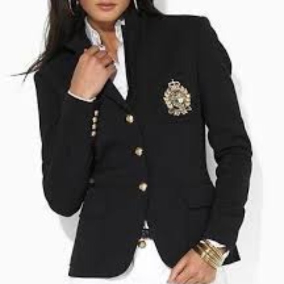 lauren ralph lauren wool blazer